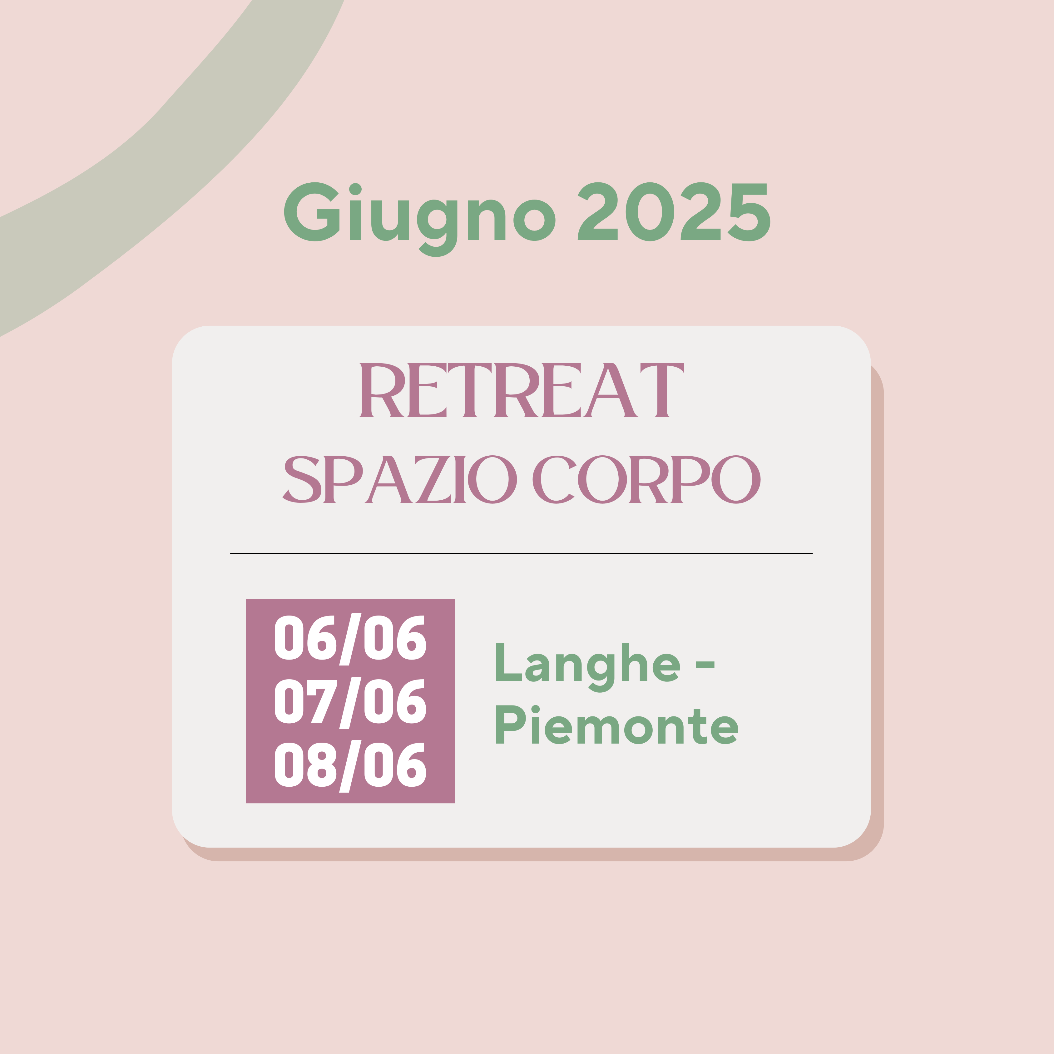 Retreat Spazio Consapevole