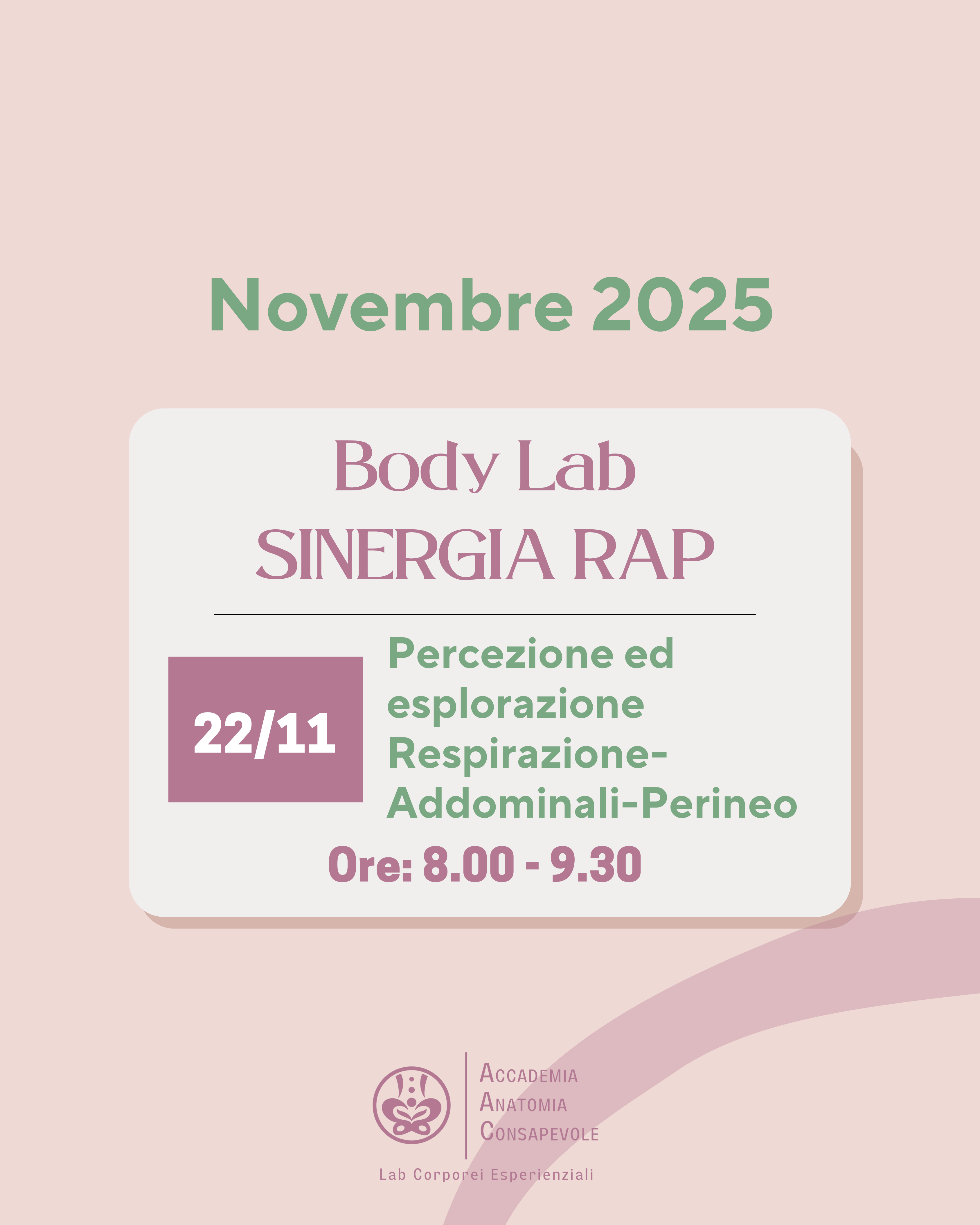 Body Lab sinergia RAP