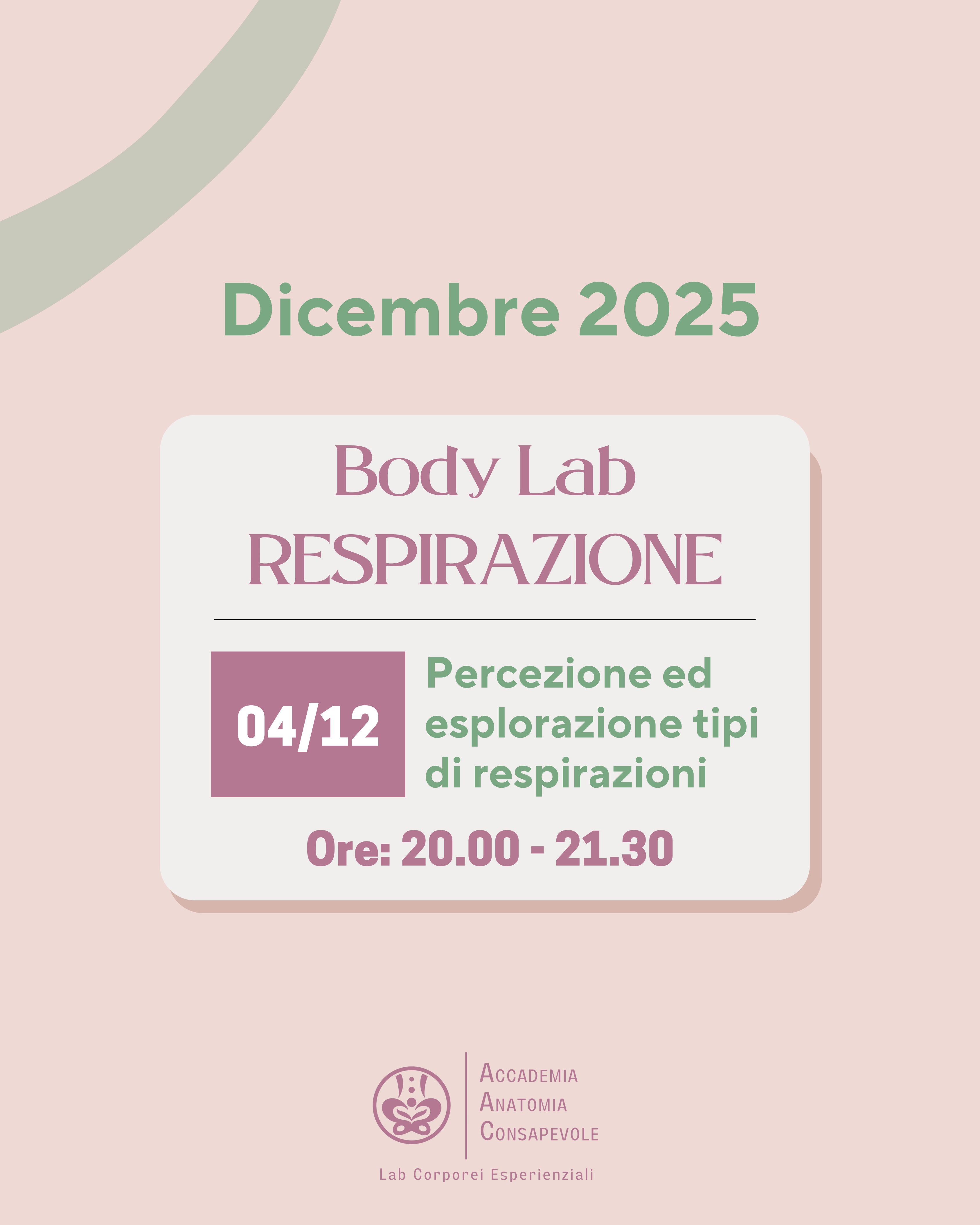 Body Lab RESPIRAZIONE