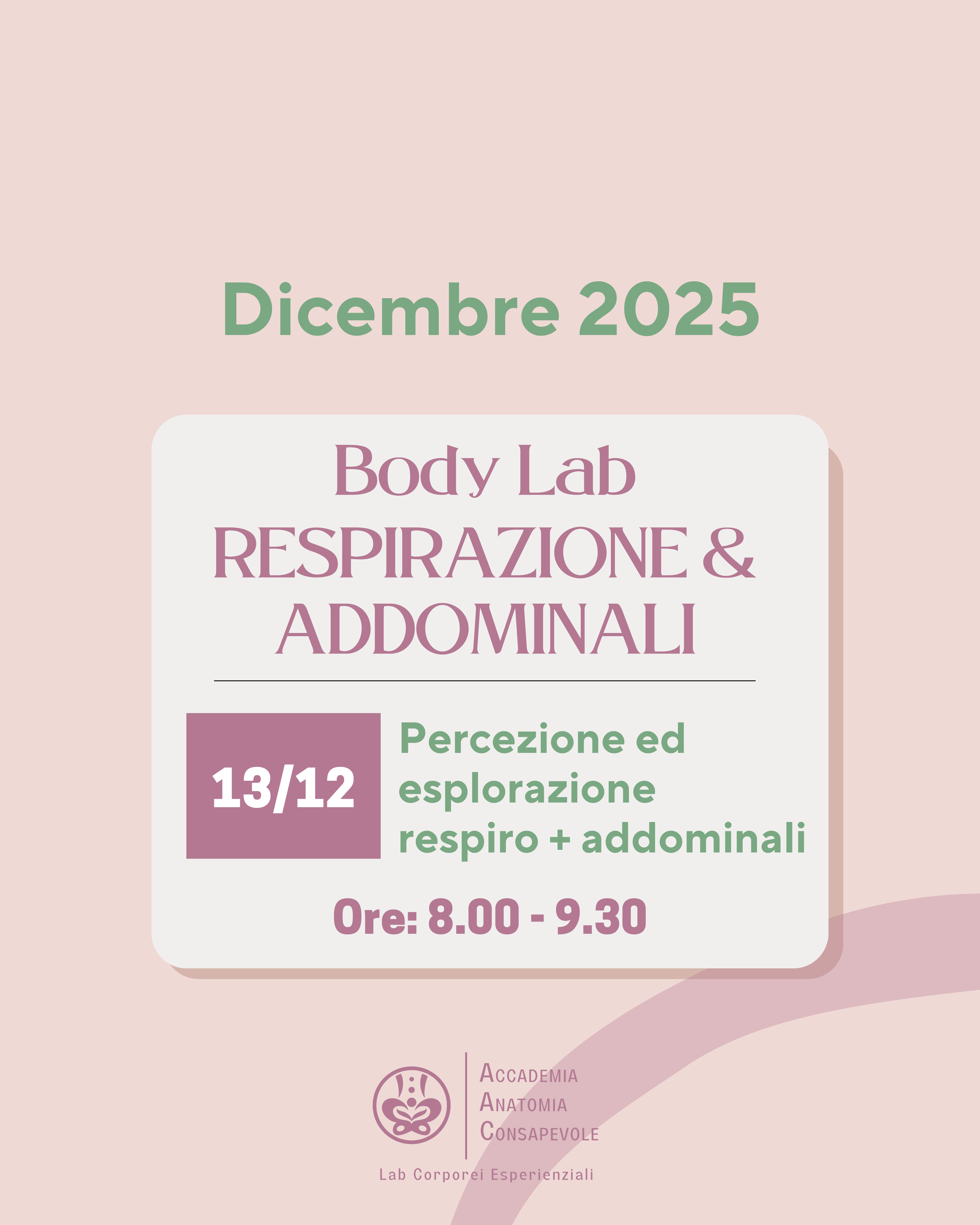 Body Lab RESPIRAZIONE & ADDOMINALI